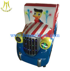 China Hansel  kids swing games kiddie rides coin car game in mall proveedor