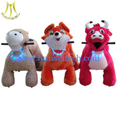 China Hansel amusement rides on animal toy animal robot rides for sale proveedor
