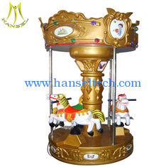 China Hansel   fairground toys children coin operated used merry go rounds for sale proveedor