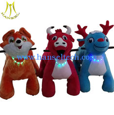 China Hansel four wheel zippy battery animal kids electric rides on animal for mall proveedor