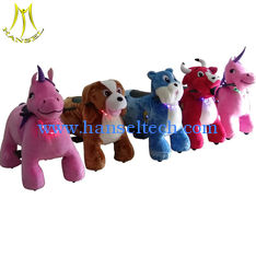 China Hansel low price stuffed animal toy ride electric ride on toy for shopping mall proveedor