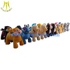 China Hansel token operated commercial electric ride on train motorbike for kids proveedor
