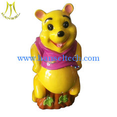 China Hansel   coin operated battery moto machine fiberglass bear ride proveedor