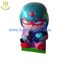China Hansel   coin operated car kids ride on car  kiddie swing happy car proveedor