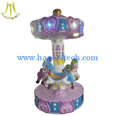 China Hansel 2018 new kiddie ride for kids carousel horses sale in park proveedor