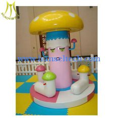China Hansel  Electric mushroom carousel for baby indoor toddler soft play item proveedor
