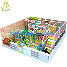 China Hansel commercial china factory kids indoor playground equipment outdoor wooden kids playhouse proveedor