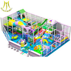 China Hansel outdoor wooden kids playhouse playzone kids soft play toddler play ground equipment proveedor