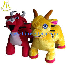 China Hansel  coin operated animal walking toys walking ride on mall proveedor