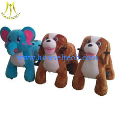 China Hansel outdoor playground unicorn motorized plush animal electric scooter proveedor