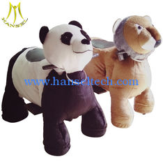 China Hansel wholesale electric walking kids ride on panda for shopping malls proveedor