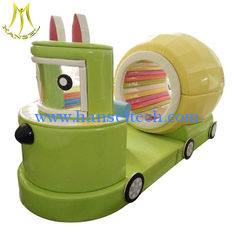 China Hansel  amusement soft play for kids playground game center kids cement tanker proveedor