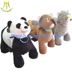 China Hansel wholesale moving toy car animal ride plush electrical animal toy car proveedor