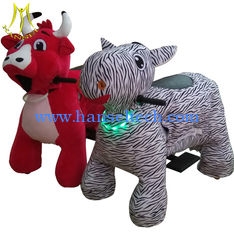 China Hansel wholesale electric motorized plush riding animals animal ride for mall proveedor