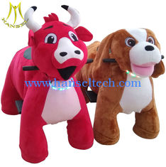 China Hansel outdoor playground plush walking electric animal ride for kids proveedor