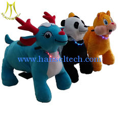 China Hansel attraction kids and adults plush animal walking rides for mall proveedor