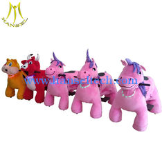 China Hansel electronic plush toys animals battery operated unicorn toy proveedor