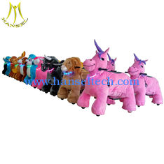 China Hansel  rideable dinosaur indoor playground battery operated animal stuffed rides with lights proveedor