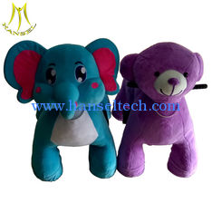 China Hansel  popular children ride on stuffed animal dinausour for mall proveedor
