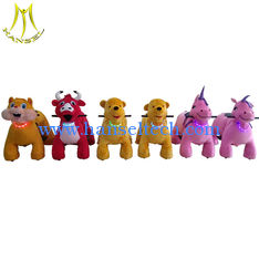 China Hansel indoor battery powered electric plush Motorized animals ride proveedor