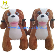 China Hansel animal toy rides toy horse on wheels plush animal electric scooter proveedor