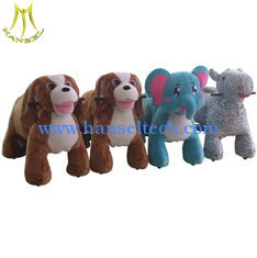 China Hansel wholesale funny elrctric battery operated plush animals rides proveedor