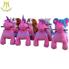 China Hansel hot selling coin operated kiddie rides electric animal scooter proveedor