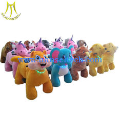 China Hansel   plush animal electric scooter 4 seats ride on toy zippy pets ride proveedor