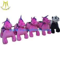 China Hansel amusement park indoor coin operated electric ride on animals proveedor