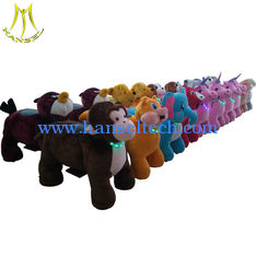 China Hansel amusement park games battery operated motorized plush ride for kids proveedor