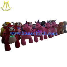 China Hansel kids game machine amusement park motorized stuffed animals riding proveedor
