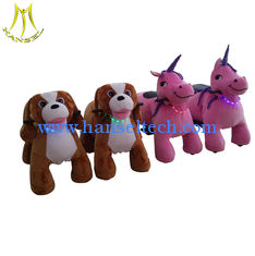 China Hansel   kids horse fun rides coin stuffed animals toy  electric animal toy rider proveedor