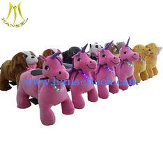 China Hansel amusement park equipment plush animal horse electric scooter proveedor