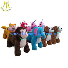 China Hansel 2018 new design coin operated plush motorized animals moving horse proveedor