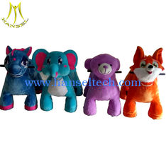 China Hansel  kids animal coin operated rides on toy unicorn indoor games for mall proveedor