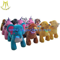 China Hansel kids walking battery operated ride on plush animals for mall proveedor