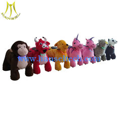 China Hansel coin operated kids electric bicycle plush animal toys for birthday party for rent proveedor
