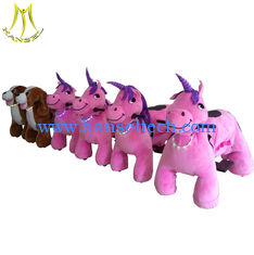 China Hansel kids outdoor playground toy stuffed animal ride electric scooter proveedor