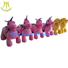 China Hansel mental steel frame Coin operated electronic animal stuffed ride proveedor
