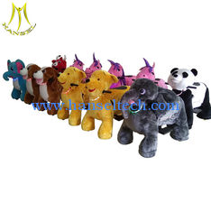 China Hansel theme park equipment walking electric plush motorized animals proveedor