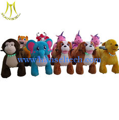China Hansel hot sale children plush battery operated zoo animal toys ride proveedor