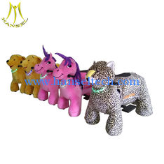 China Hansel   hot coin operated rideable horse toys plush animal toy rides proveedor