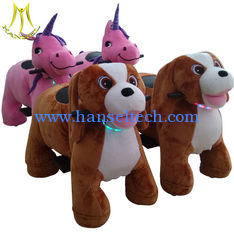 China Hansel amusement playground electric animal battery motorized plush ride proveedor