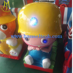 China Hansel  children toy ride amusement park fiber glass coin operated ride toys proveedor