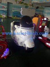 China Hansel indoor coin operated fiberglass kiddie rides children game proveedor