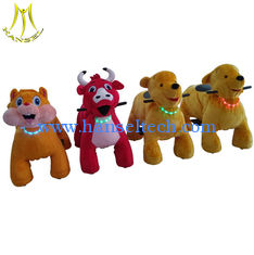 China Hansel amusement coin operated games stuffed kids ride on animals proveedor