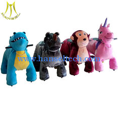 China Hansel  coin operated kiddie ride on animal elephant kids toys bike for park proveedor