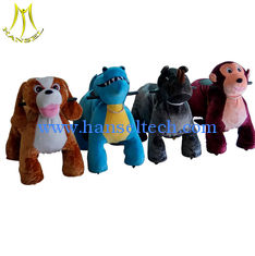China Hansel utdoor amusement park ride animal toy car for sale children electric car rent proveedor