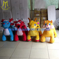 China Hansel soft stuffed animal car coin dinosaur rides on animal toy for kids proveedor