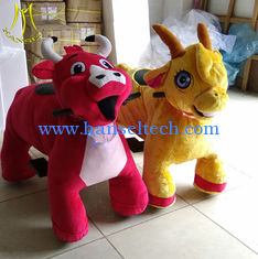 China Hansel   Guangzhou manufacturer cheap ride on animal toy plush animal fair ride proveedor